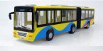 Kids Blue / White / Red / Yellow Articulated City Bus Toy