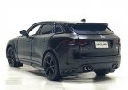 Kids 1:32 Scale Matte Black Diecast Jaguar F-Pace SUV Toy