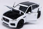 White / Red / Blue / Champagne Diecast Jaguar F-PACE Model