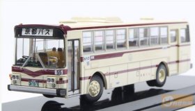 Creamy White 1:80 Plastics Tomytec 5E Kyoto Bus Model