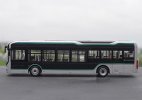 1:43 Scale Silver Diecast Wanxiang SXC6120GBEV City Bus Model