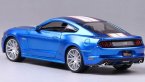 Blue 1:24 Scale Maisto Diecast 2015 Ford Mustang GT Model