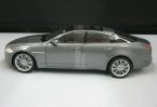 Gray 1:24 Scale Welly Diecast 2010 Jaguar XJ Model