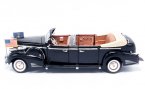 Black Diecast 1938 Cadillac V-16 Presidential Limousine Model