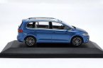 Blue / Brown 1:43 Scale Diecast VW New Touran L Model