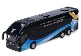 Black S.S. Lazio Painting Kids Diecast Coach Bus Toy