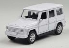 Kids 1:36 Black / White Welly Diecast Mercedes-Benz G500 Toy