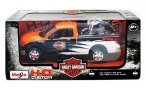 Black-Orange 1:27 Maisto Diecast Ford F-150 Pickup Truck Model