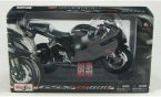 Kids 1: 12 Scale Black / Yellow Maisto Suzuki GSX-R600 Toy