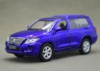 Kids Pink / Blue 1:43 Scale Diecast Lexus LX 570 Toy