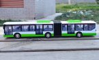 Yellow / Green Kids Large Scale R/C Articulated City Bus Toy