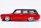 1:24 Scale Red Maisto Diecast 1967 VW 1600 Squareback Model