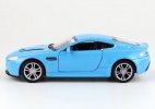 1:36 Scale Welly Blue Diecast Aston Martin V12 Vantage Toy