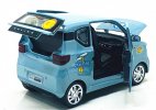 Blue / Pink / White 1:24 Diecast Wuling Hongguang MINI EV Toy