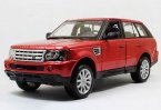 1:18 Scale Red / Black Bburago Diecast Range Rover Sport Model