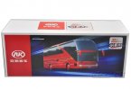 1:42 Scale Red Diecast AnKai Coach Bus Model