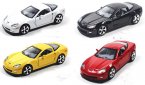 Red / Black / Yellow /White 1:32 Diecast Chevrolet Corvette Toy