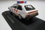 Atlas 1:43 Scale White Diecast Volvo 343 Politie Model