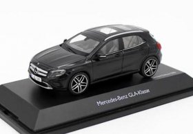 Black 1:43 Schuco Diecast 2015 Mercedes Benz GLA-Class Model