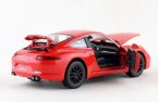 Kids 1:32 Scale Yellow / Red Diecast Porsche 911 Carrera S Toy