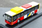 1:64 Scale Diecast BYD 12M Battery Electric City Bus Model