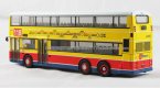 1:76 Scale Yellow Alloy NO.118 Hong Kong Double Decker City Bus