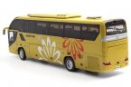 Yellow 1:42 Scale Die-Cast Higer H92 Coach Model