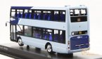 Blue 1:76 Scale CMNL Diecast Scania Double Decker Bus Model