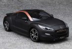 Black 1:18 Scale Norev Diecast Peugeot RCZ R Concept Model