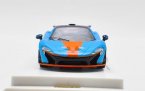 Blue / White 1:64 Scale Diecast McLaren P1 Car Model