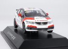 1:43 White NO.9 Diecast Honda CIVIC Racing Car Model