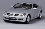 Black / Red / Silver 1:24 Welly Diecast Mercedes-Benz SLK 350