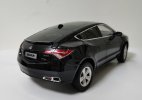 Black 1:18 Scale Diecast 2012 Acura ZDX Car Model