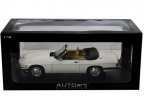 White 1:18 Scale Autoart Diecast Jaguar XJ-S Convertible Model