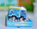 Kids Mini Scale Blue / Yellow Bandai Doraemon Bus Toy