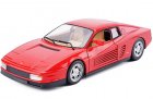 Red 1:24 Scale Bburago Diecast Ferrari Testarossa Model