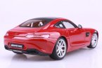 Blue / Red MaiSto 1:18 Diecast Mercedes Benz AMG GT Model