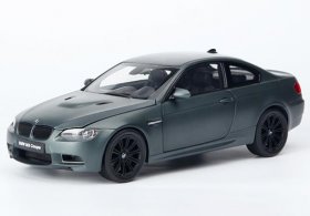 White / Gray 1:18 Scale Kyosho Diecast BMW M3 Coupe E92 Model