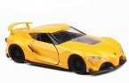 Kids 1:32 Red / White / Black / Yellow Diecast Toyota FT-1 Toy