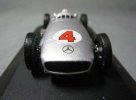 Silver 1:43 IXO 1954 Mercedes-Benz W 196 R Racing Car Model