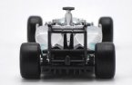 1:43 Silver Bburago Diecast Mercedes Benz F1 Model