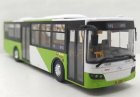 White-Green 1:64 Diecast King Long LQ6128GE3 City Bus Model