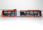 Orange 1:43 Scale Yangtse WG6180BEVHR Articulated Bus Model