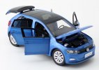 1:32 Scale Kids White / Blue / Golden Diecast VW New Polo Toy