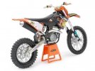 Black 1:12 Scale Diecast KTM 450 SX-F Motorcycle Model