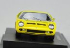 Red / Yellow 1:43 Scale Diecast Lamborghini Miura P400SV Model