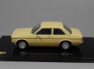Light Yellow 1:43 IXO Diecast 1976 Chevrolet Chevette SL Model