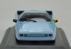 Blue 1:43 Scale Diecast Lamborghini P132 1986 Model