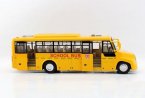 Kids Yellow 1:50 Scale Big Nose School Bus Toy
