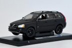 1:18 Matte Black Welly Diecast Volvo XC90 V8 SUV Model